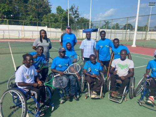 Ghana 2022 ITF Wheelchair Tennis Development Fund Program begins at Cape Coast