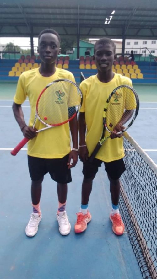 Ghana's Under 12 boys Tennis Team off to a bright start