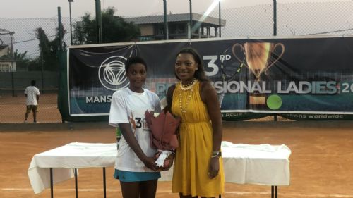 Lisel Ampah wins Mansa Gold Professional Ladies Tourney