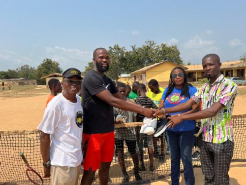 MICHAEL NORTEY TENNIS AND EDUCATIONAL FOUNDATION SUPPORTS NTRANOA KIDS
