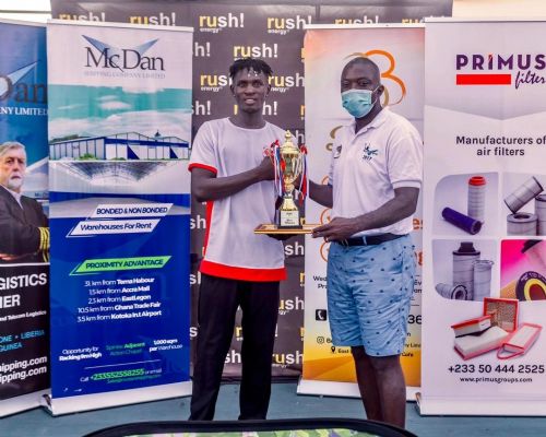 McDan Foundation Training Matches:Johnson beats Fumi to win 3rd title of the year.