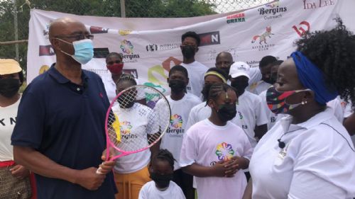 Bergins Outreach supports Atomic Tennis Club