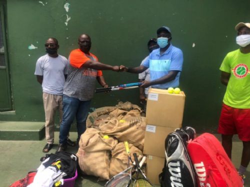 Project Soliver donates to Ghana Tennis 