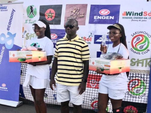 Precious Nunana and Linda Sedinam Claim TennisChic Doubles Crown