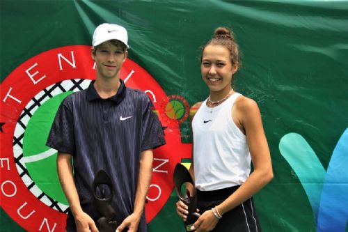 Patrick Schoen and Mia Liepert excel  in Ghana 