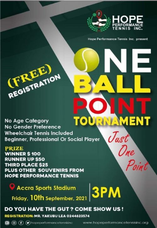One Ball Point Begins on September 10