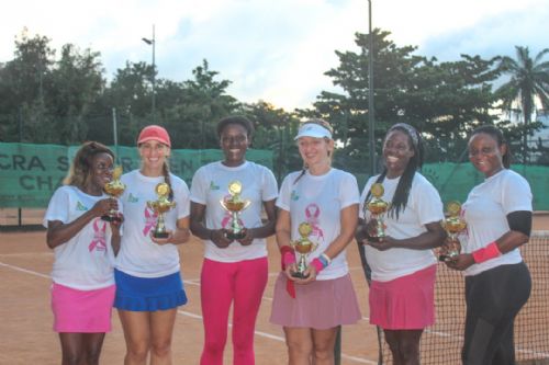 Eugenia Asigri Wins All Women's Breast Cancer Awareness Tennis Tourney
