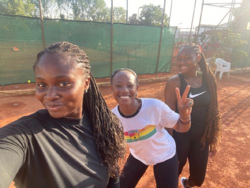 Team Ghana Arrives in Montenegro for Billie Jean King Cup