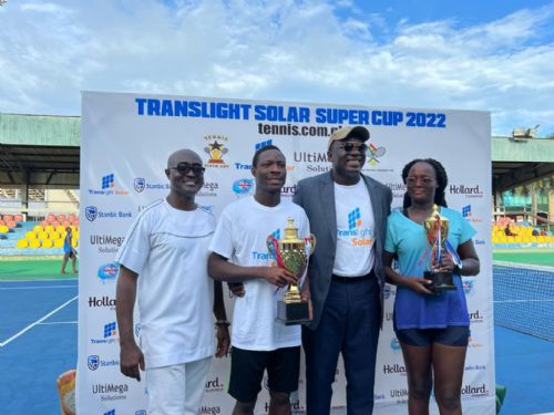 Samuel Antwi wins Translight Solar Tennis Super Cup