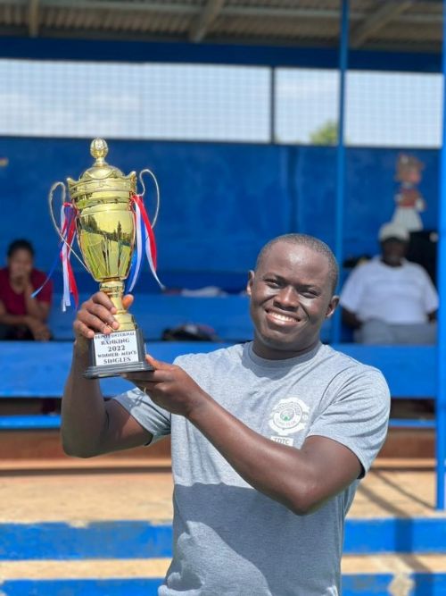 Richard Odum Mensah, Eugenia Asigri  win 2022 Depot Internal Ranking Tourney