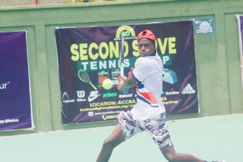 Nii Ankrah advances into the 3rd round of the J4 Nairobi tennis tournament