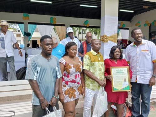 Lancaster Hotel Tennis Club honors Coach Abdul Karim Dowuona