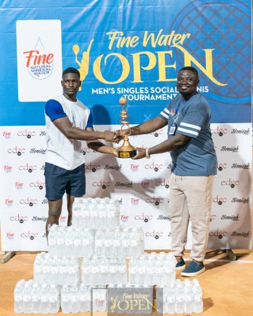 Nicholson Nartey wins Fine Water Open 