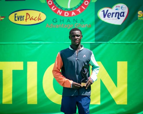 Lucky Danjuma wins Tennis Foundation Open ITF Accra