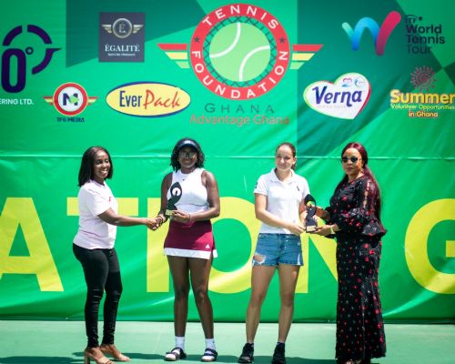 Myah Chang Harper and Onalee Wagner lift Doubles  title