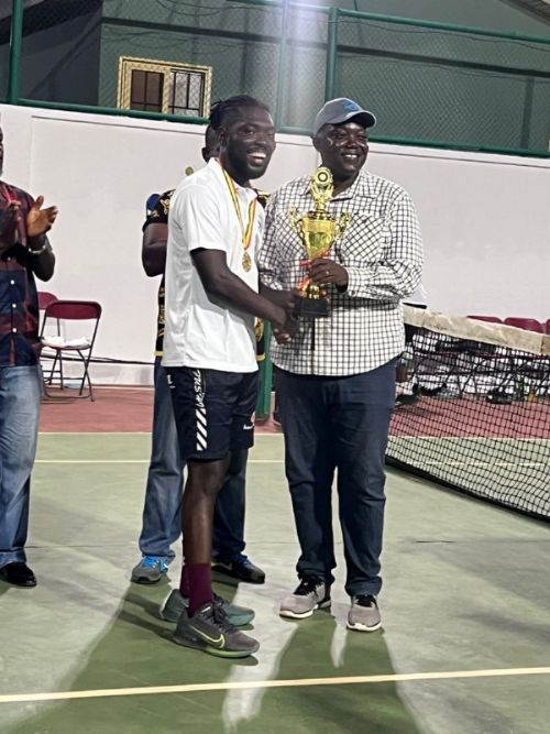 Nana Osei Bunsu Wins 2025 International Tennis Day celebration Trainee's Tourney 
