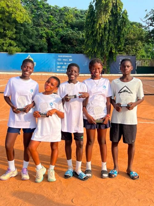 Tennis Foundation Ghana Academy Makes Waves at the Whitray National Junior Tournament