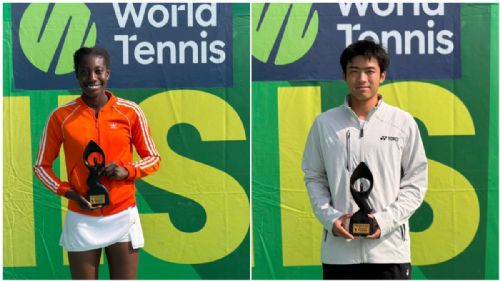 Ruoyu Hua and Gwendolyn Duvor Klu win J30 ACCRA singles titles