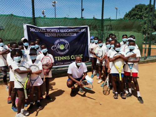 Michael Nortey Educational and Tennis Foundation holds Girls' Clinic
