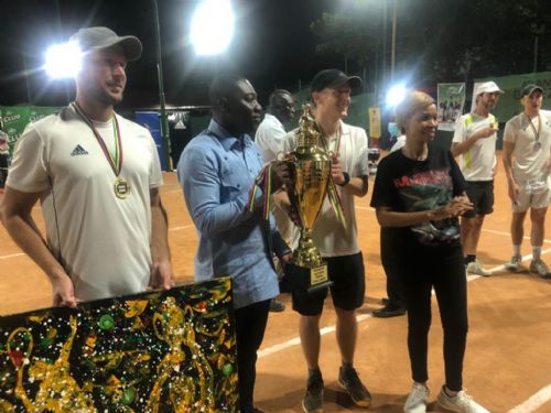 American Pair lifts Rainbow Nations Challenge Tennis Tourney title
