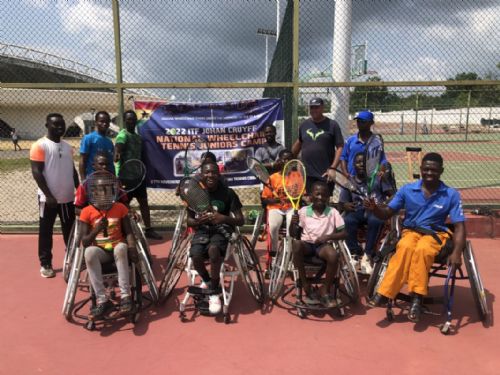 2022 National Juniors Wheelchair Tennis Training Camp in Cape Coast