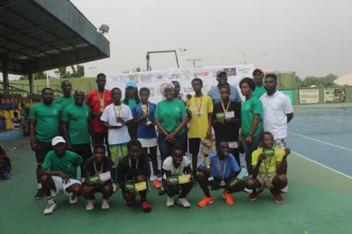 Lisel Ampah wins Kidi Tennis Tournament and Clinic