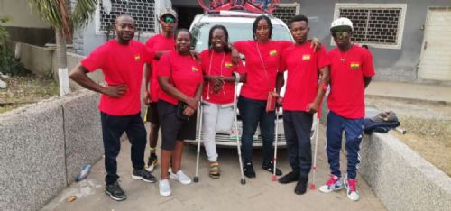 Five Ghanaian Wheelchair Tennis Players depart to Abuja For ITF W/Chair African Cup Qualifiers 