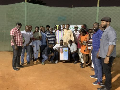 Ghana Tennis Club honors Mr. Ayer Hanson