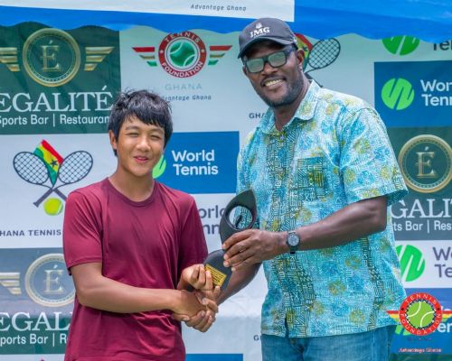 David Beckles Trumps home favourite Raphael Nii Nortei Dowuona to win J60 Accra Boys' Singles Title David Beckles Trumps home favourite Raphael Nii Nortei Dowuona to win J60 Accra Boys' Singles Title